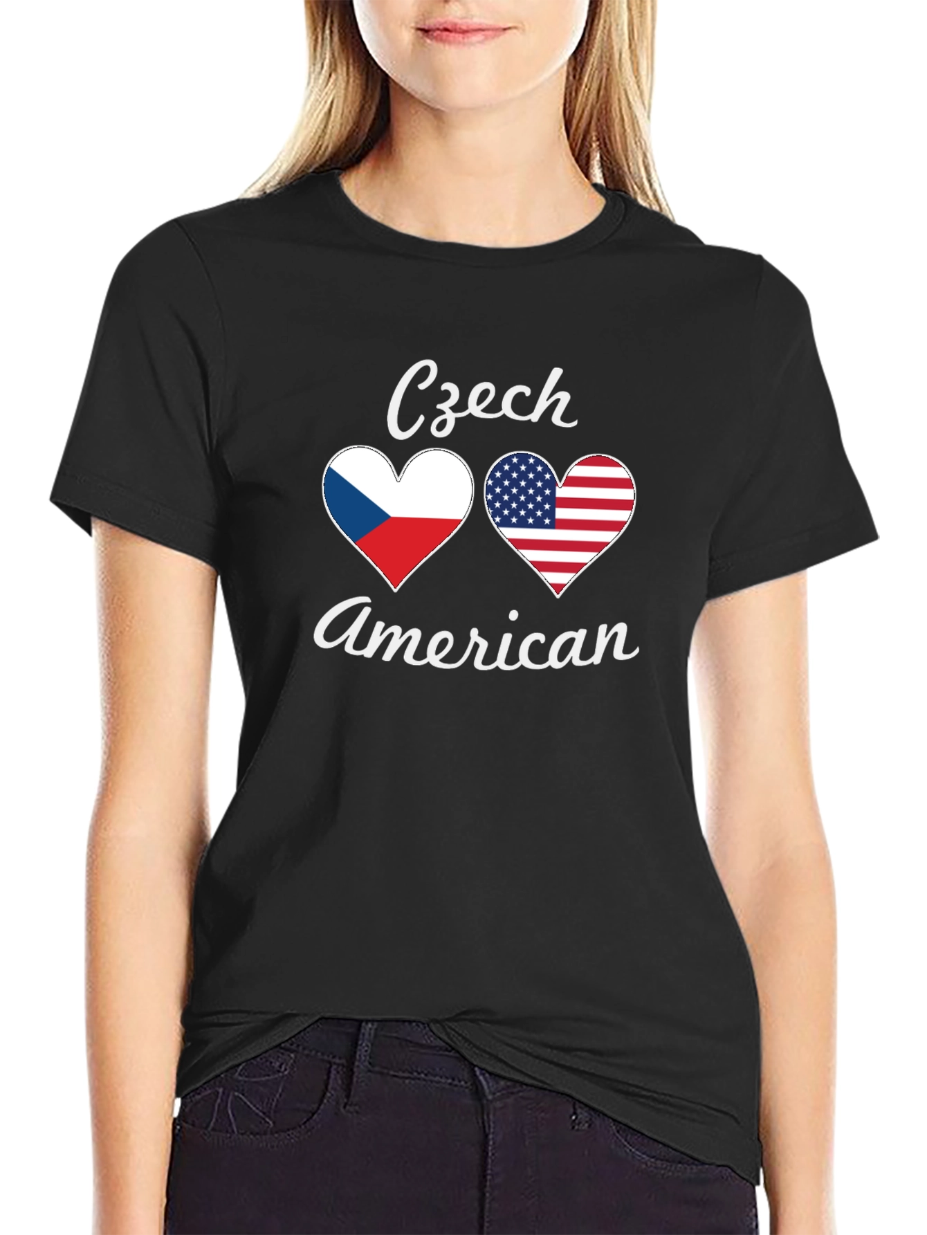 Czech American Pride T-Shirt