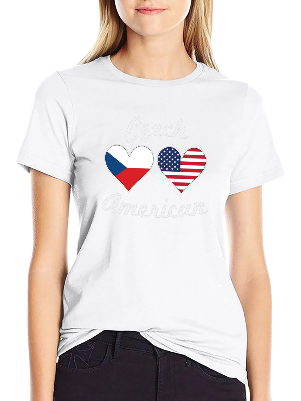 Czech American Pride T-Shirt