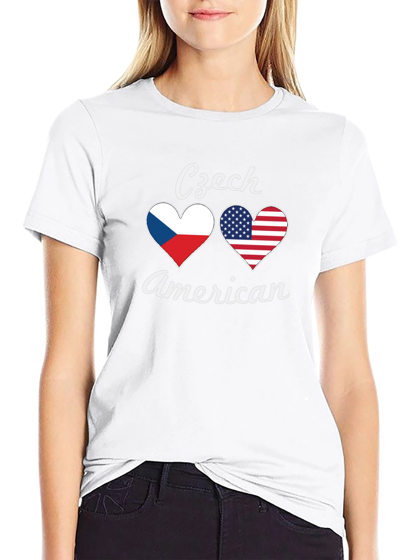 Czech American Pride T-Shirt