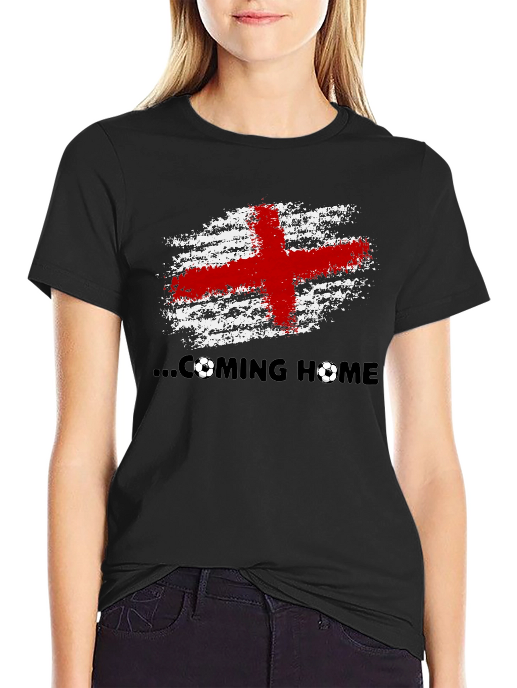 England Football T-Shirt - Its Coming Home!