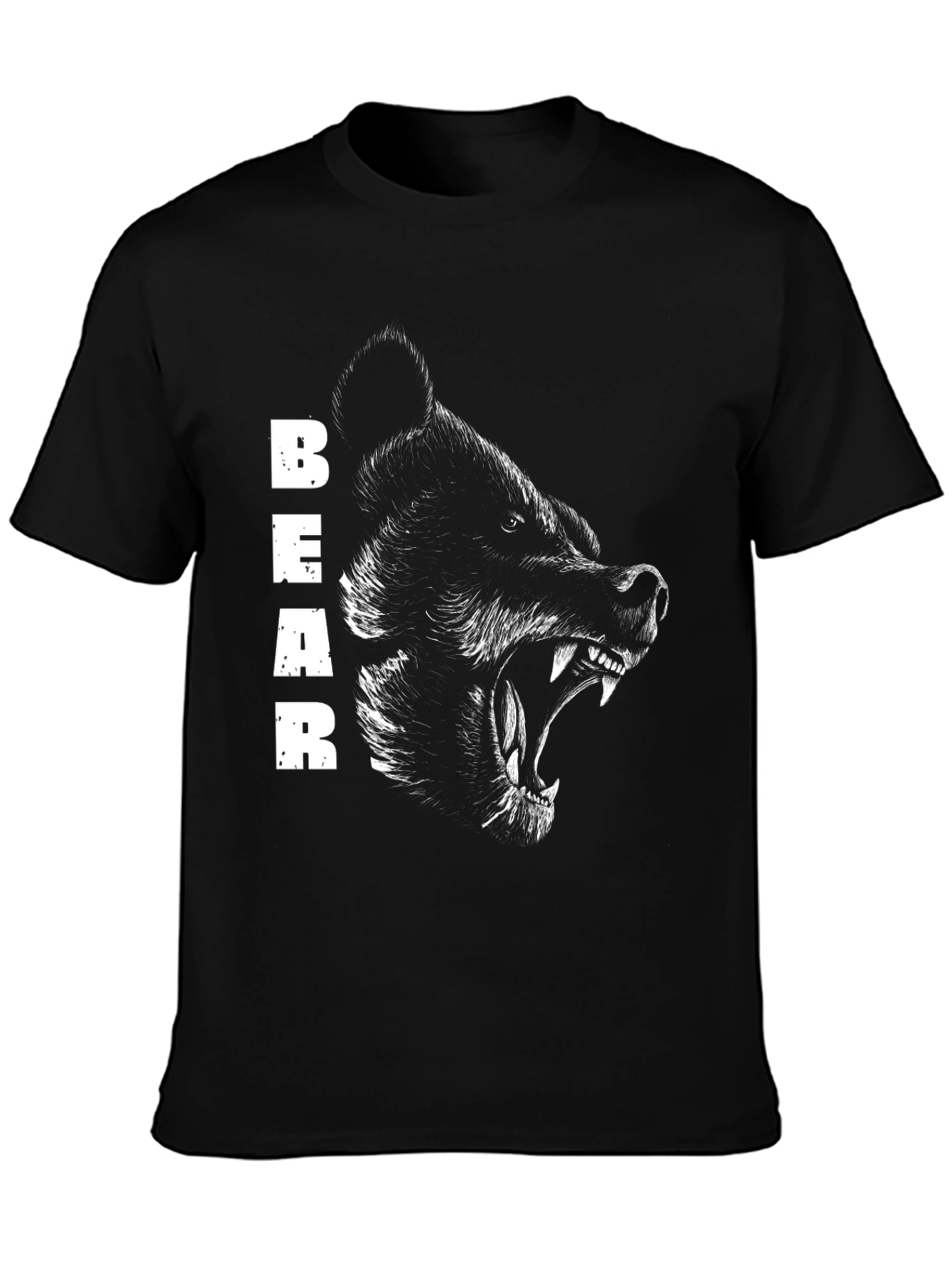 Black Bear Graphic Tee - Mens T-Shirt