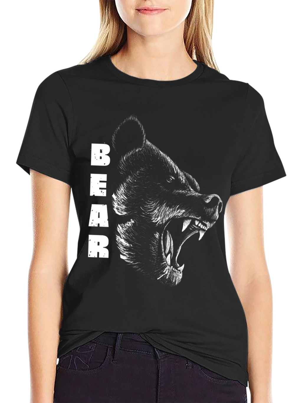 Black Bear Graphic Tee - Mens T-Shirt