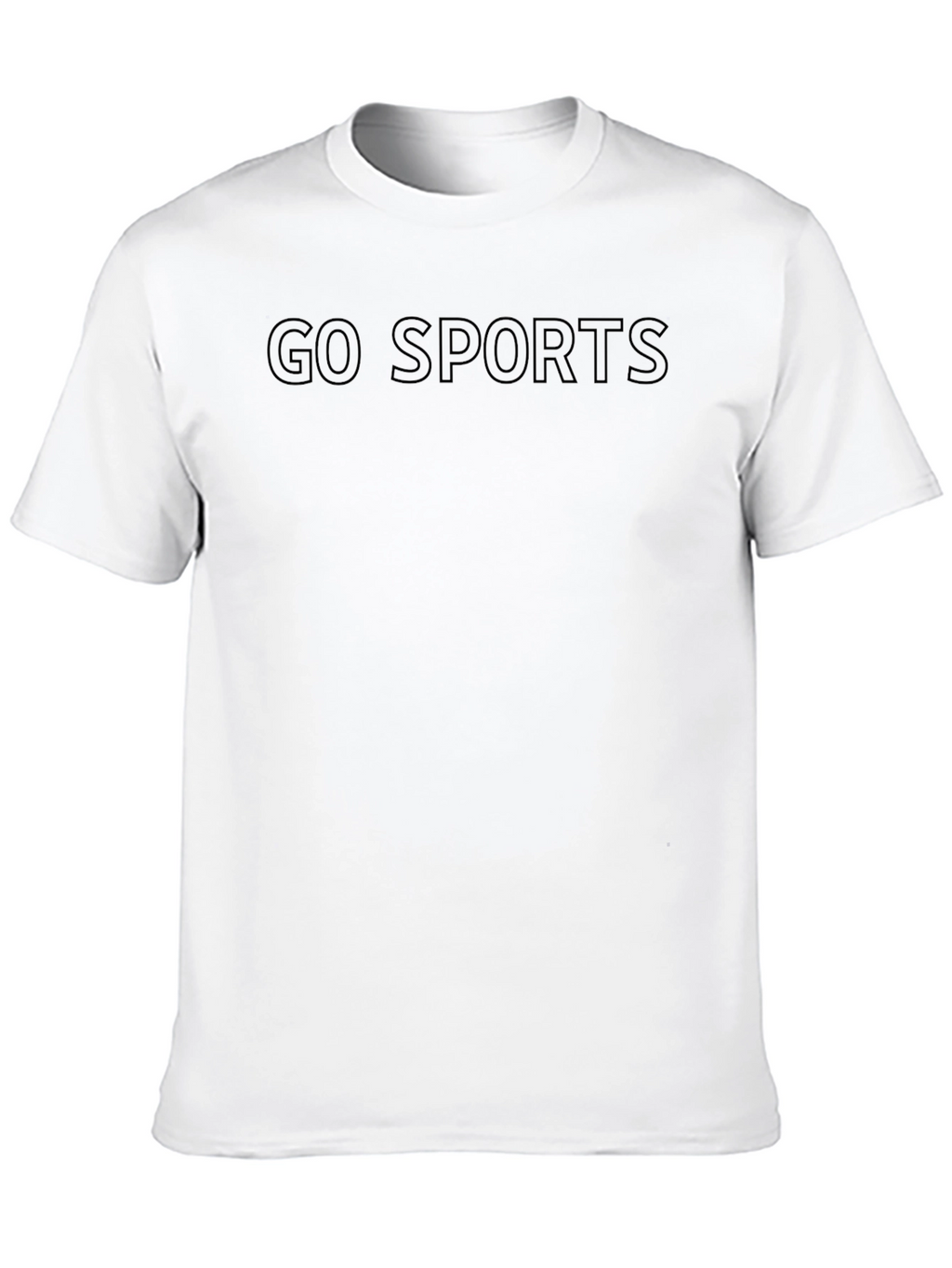 Go Sports Black Graphic T-Shirt