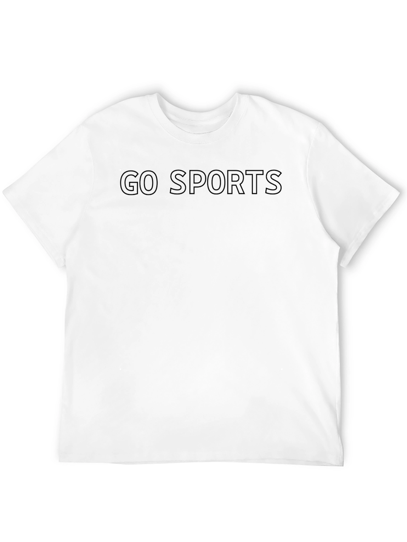 Go Sports Black Graphic T-Shirt