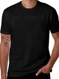 Go Sports Black Graphic T-Shirt