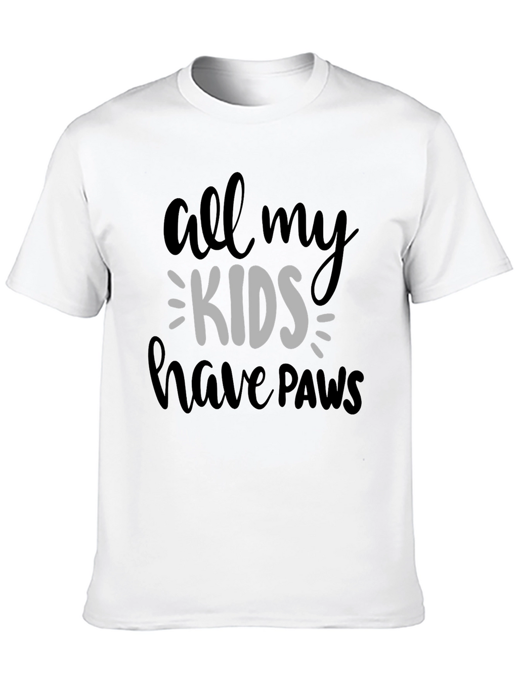 All My Kids Have Paws Graphic Tee