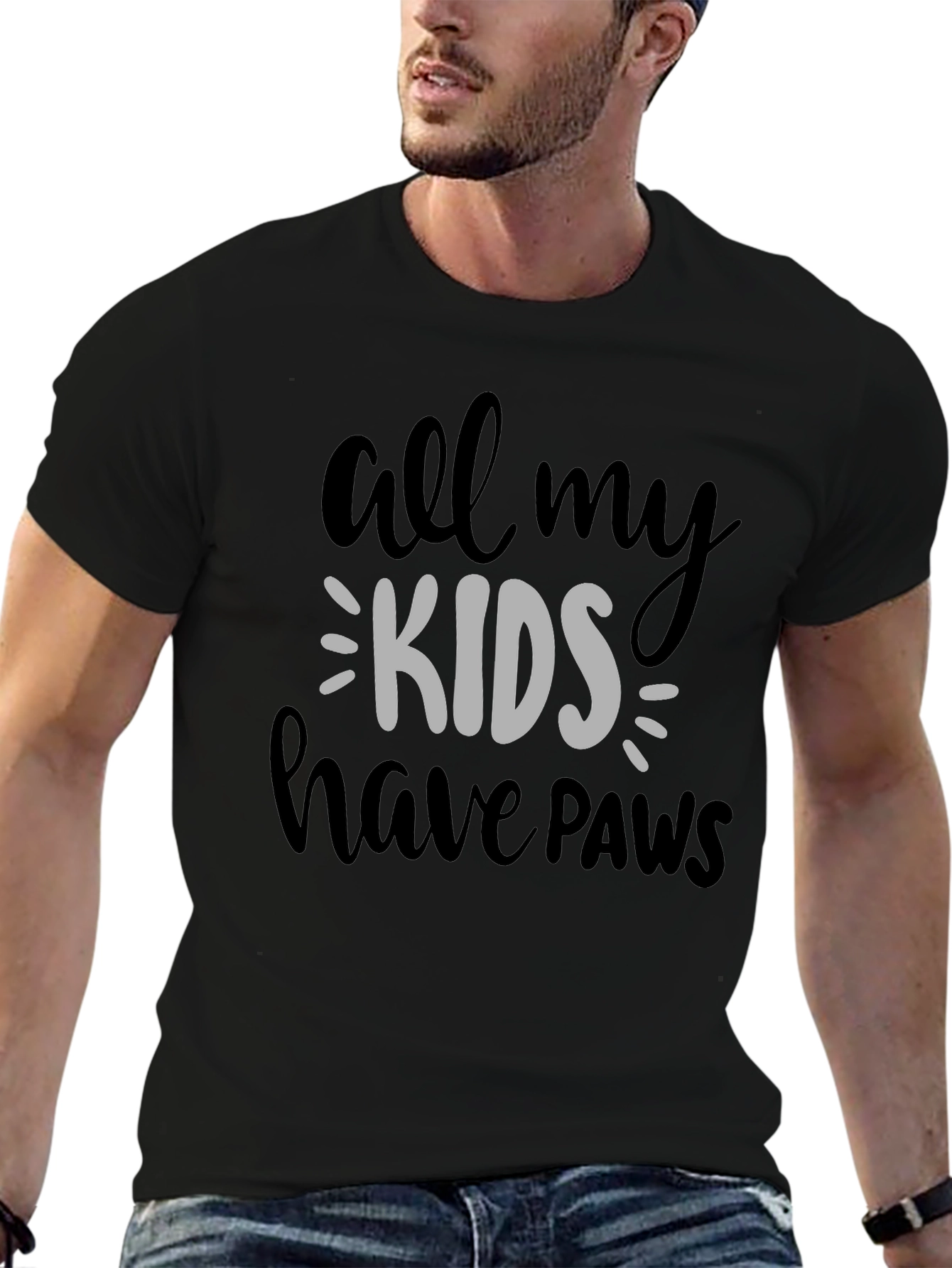 All My Kids Have Paws Graphic Tee
