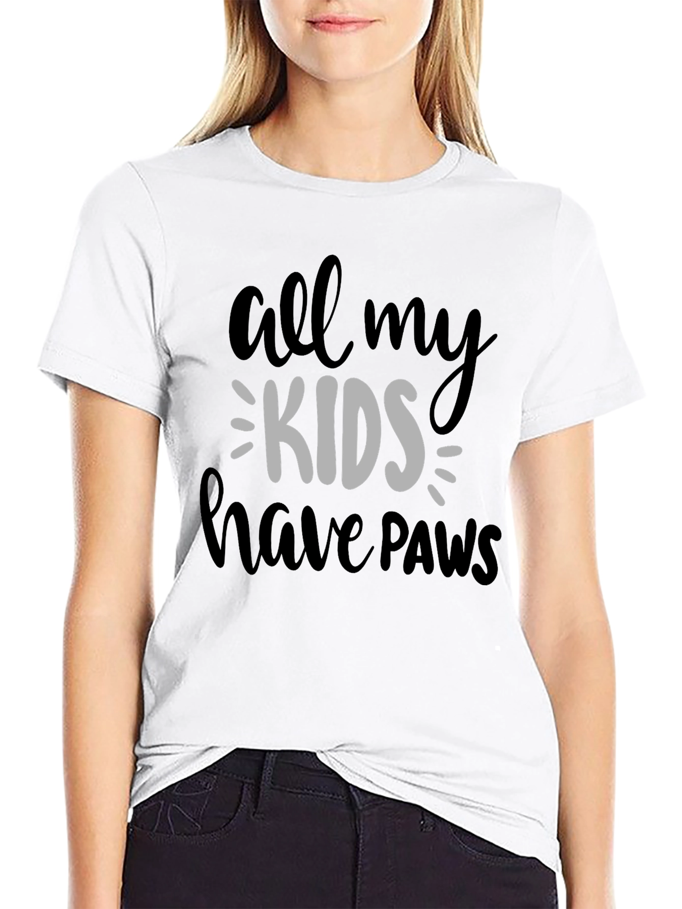 All My Kids Have Paws Graphic Tee