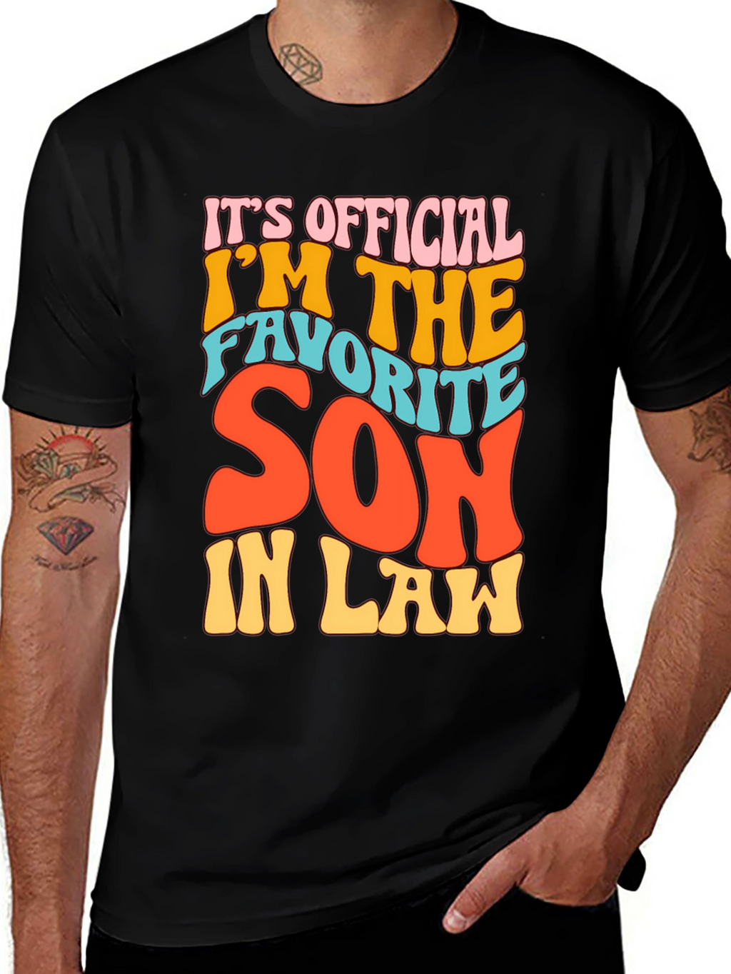 Favorite Son-in-Law Novelty T-Shirt