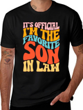 Favorite Son-in-Law Novelty T-Shirt