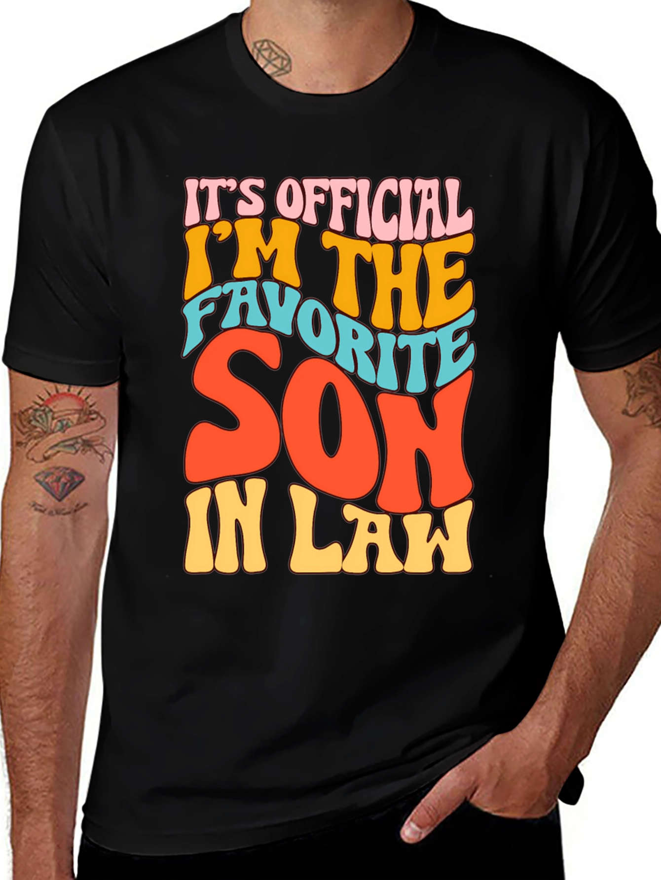 Favorite Son-in-Law Novelty T-Shirt