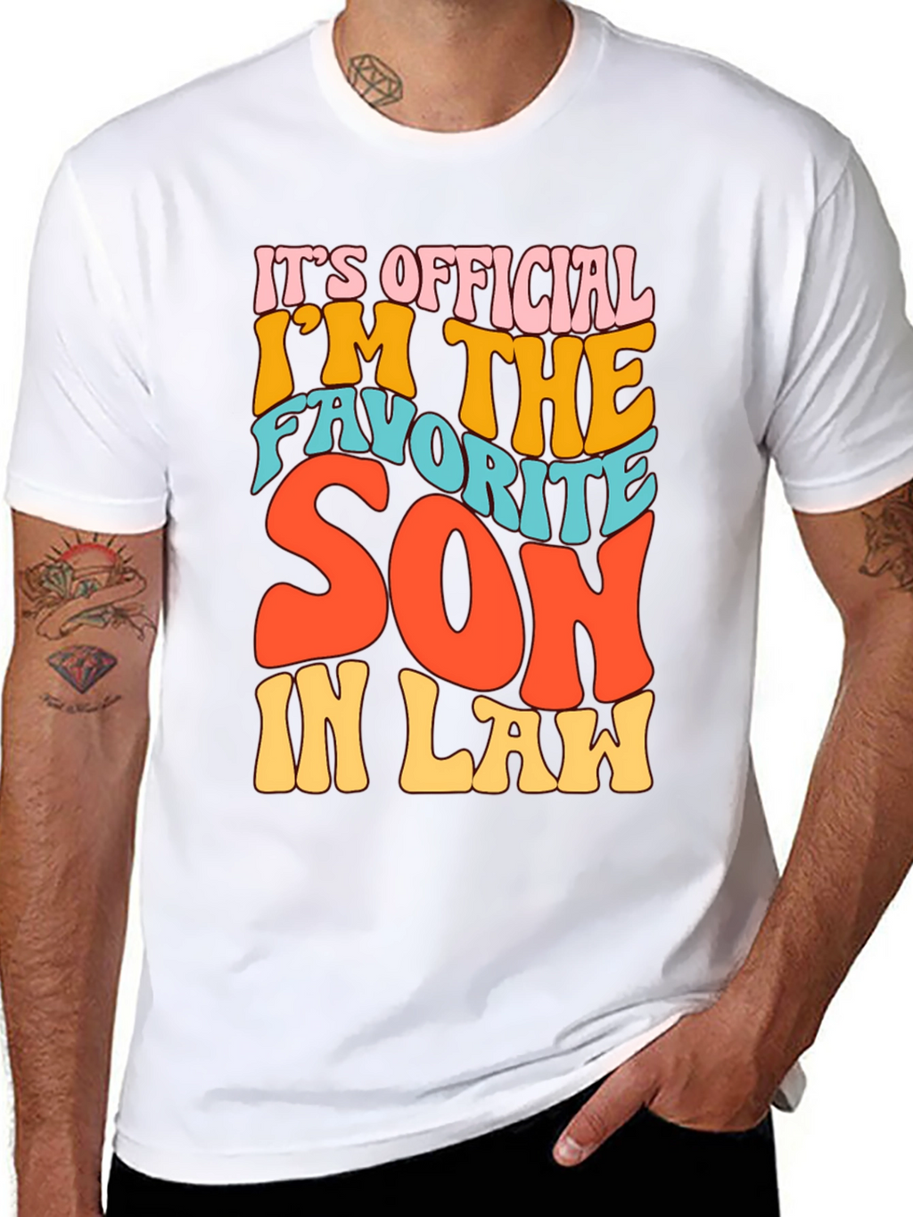Favorite Son-in-Law Novelty T-Shirt