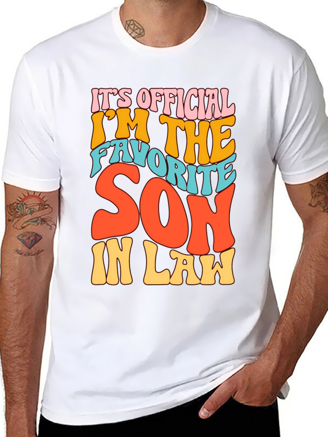 Favorite Son-in-Law Novelty T-Shirt