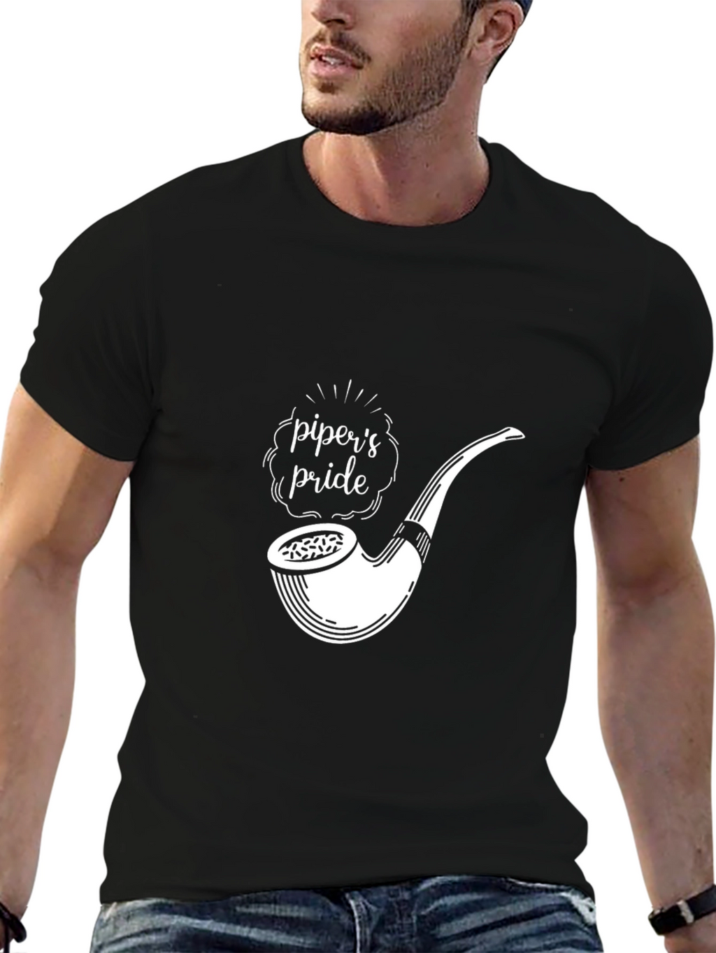 Pipers Pride Black T-Shirt
