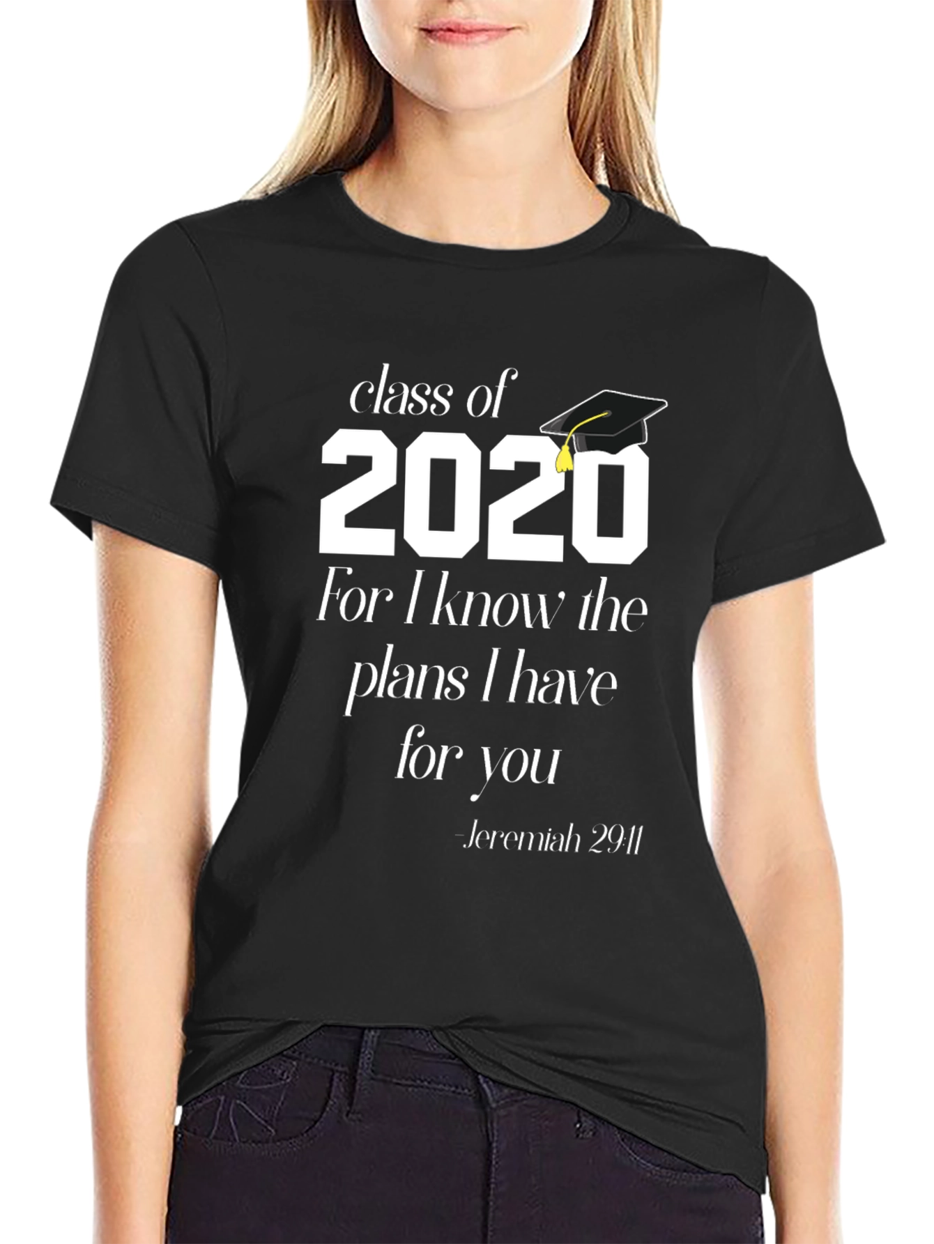 Class of 2020 Graduation T-Shirt Jeremiah 29:11
