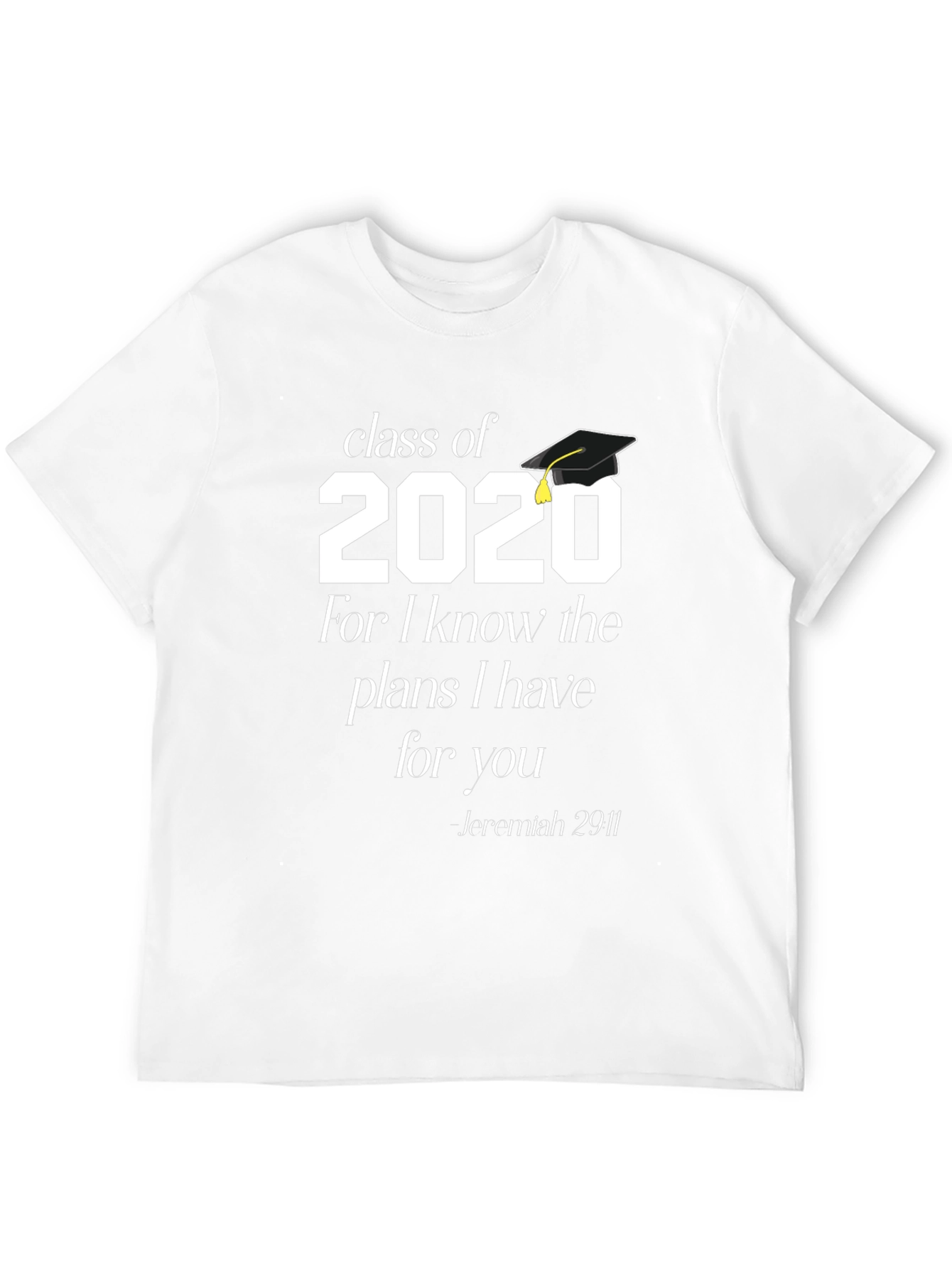 Class of 2020 Graduation T-Shirt Jeremiah 29:11