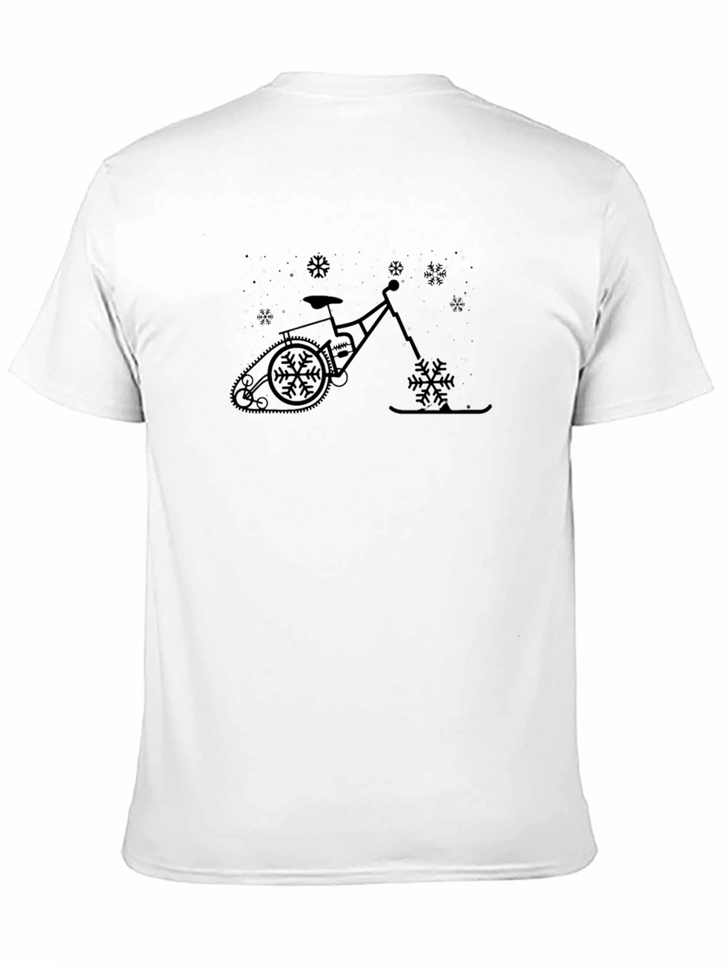 Snow Bike T-Shirt - Winter Fun!