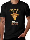 Geology Giraffe T-Shirt - Geology Rocks!