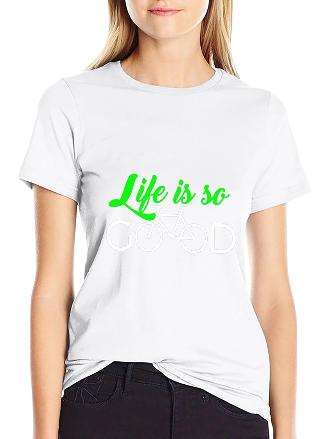 Life is so Good Bicycle T-Shirt