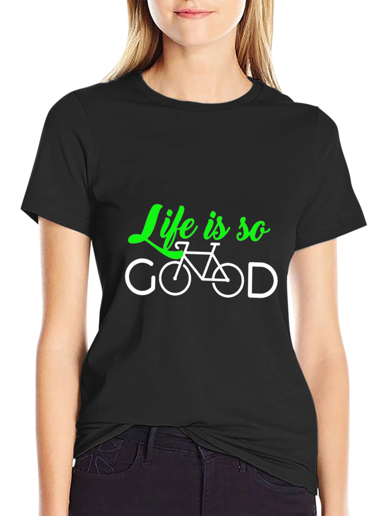 Life is so Good Bicycle T-Shirt