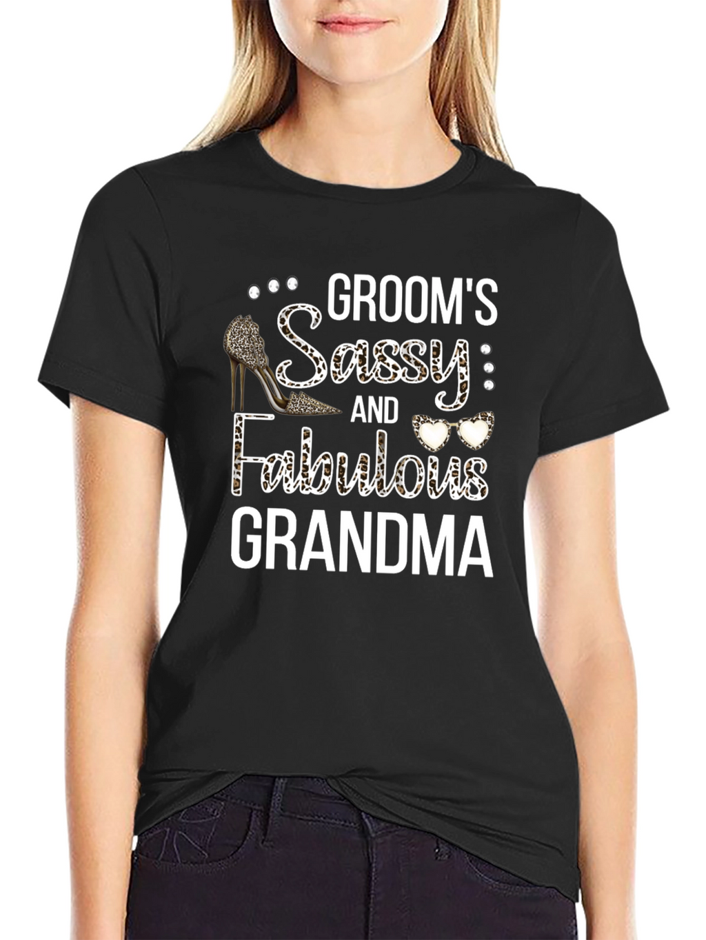 Grooms Sassy and Fabulous Grandma T-Shirt