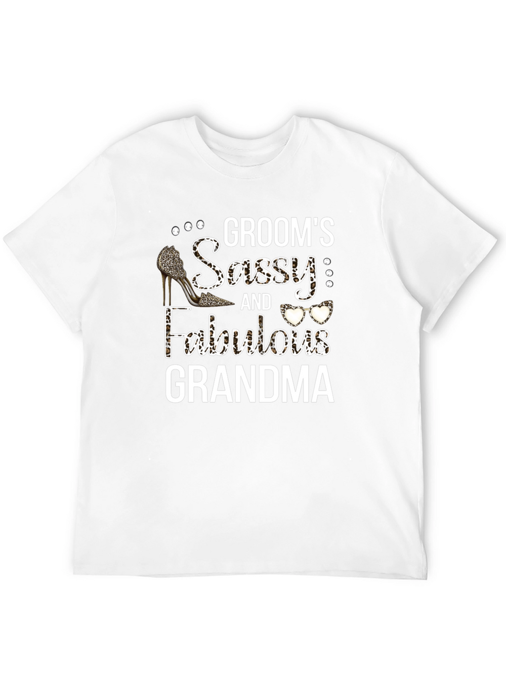 Grooms Sassy and Fabulous Grandma T-Shirt