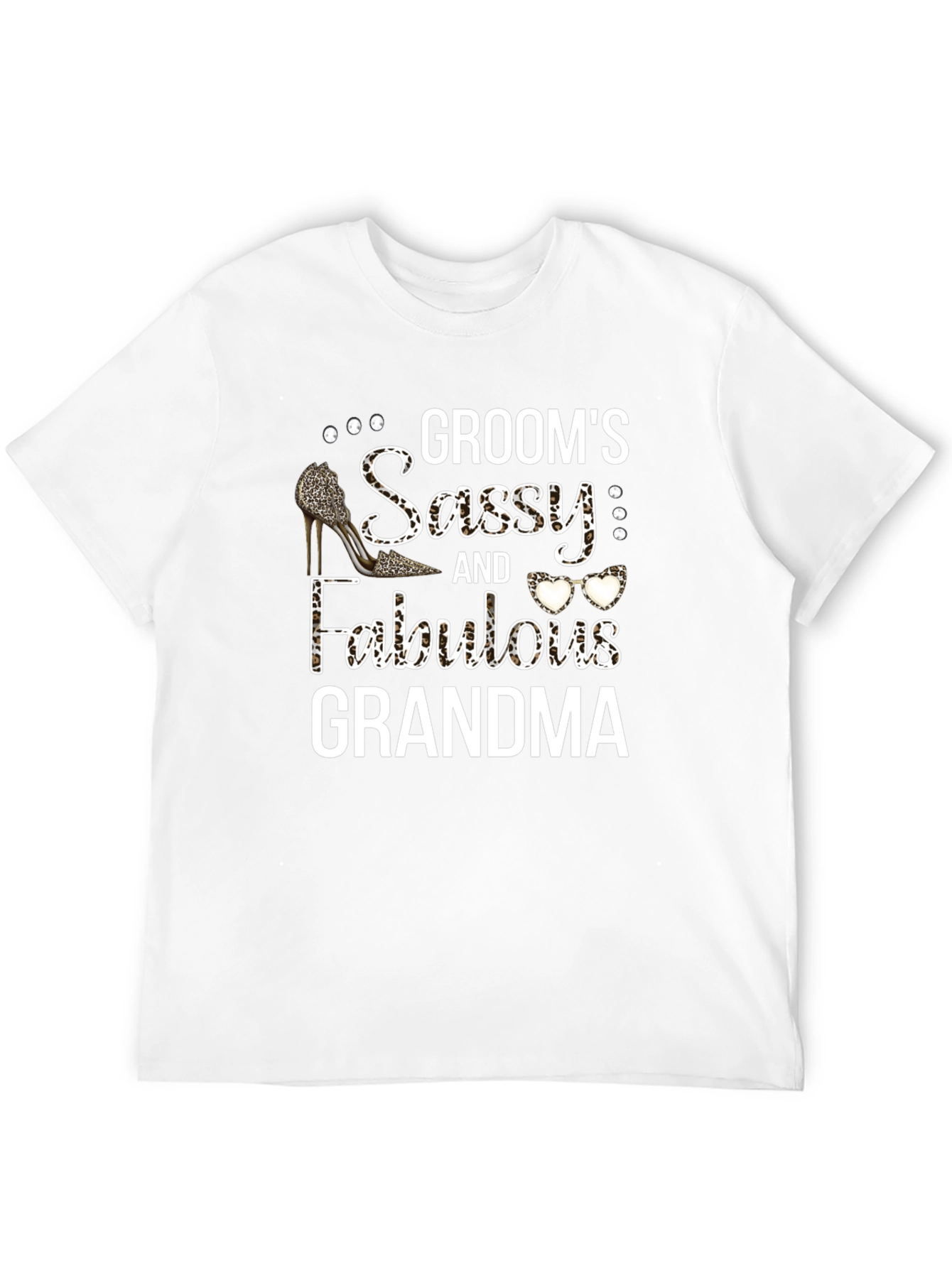 Grooms Sassy and Fabulous Grandma T-Shirt