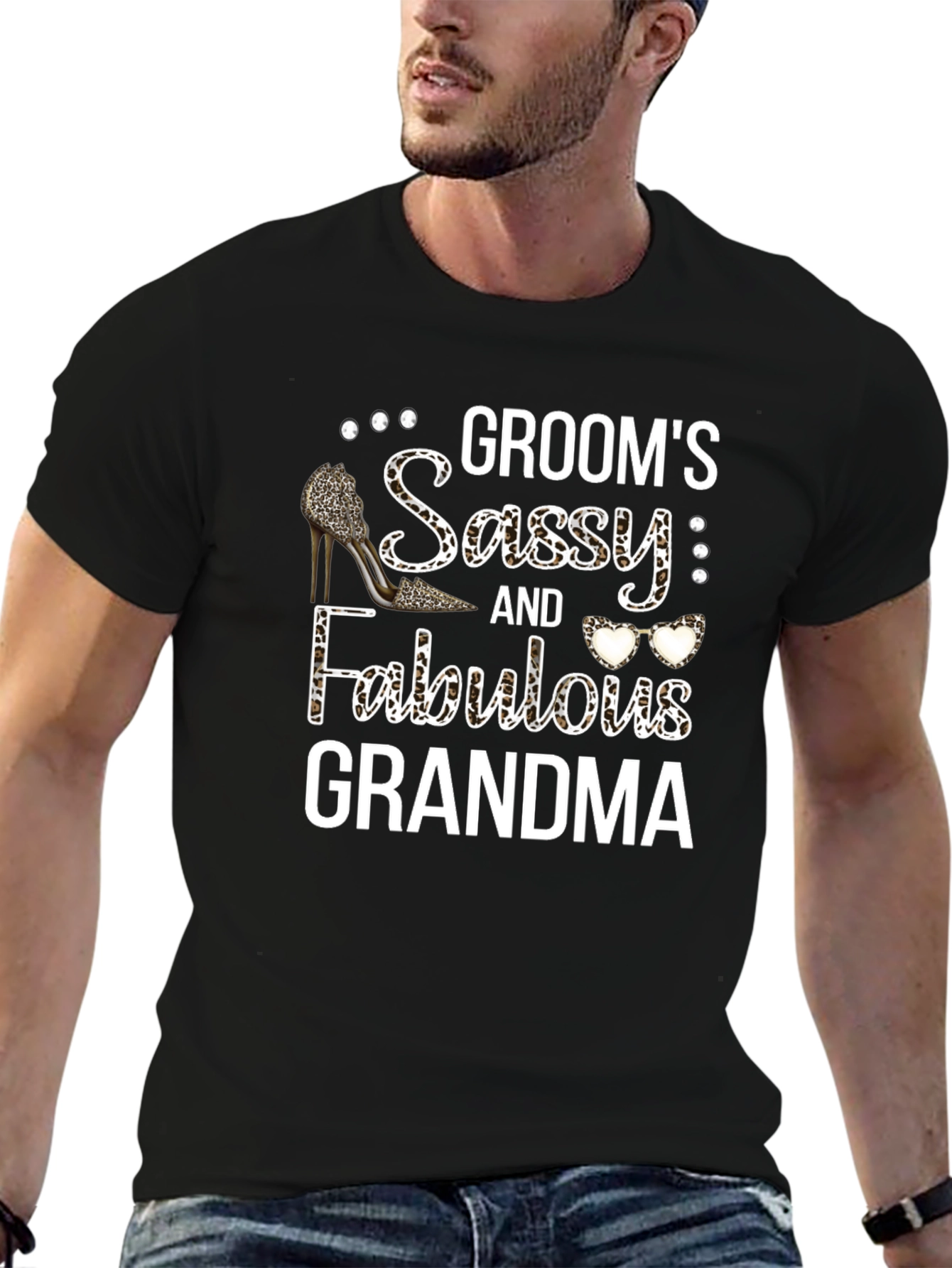Grooms Sassy and Fabulous Grandma T-Shirt