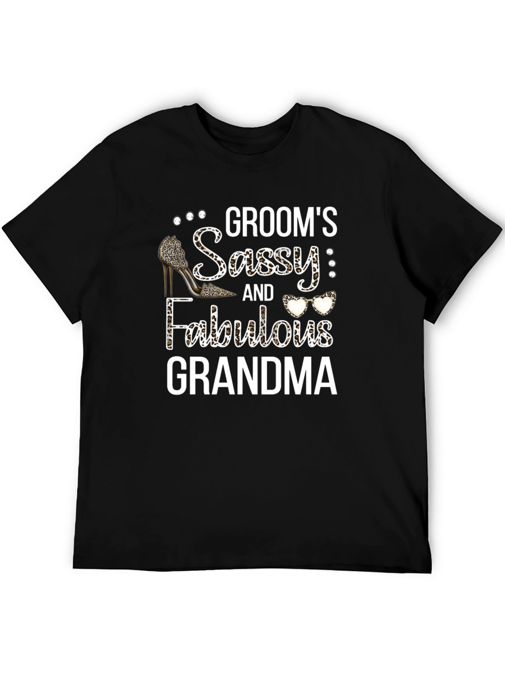 Grooms Sassy and Fabulous Grandma T-Shirt