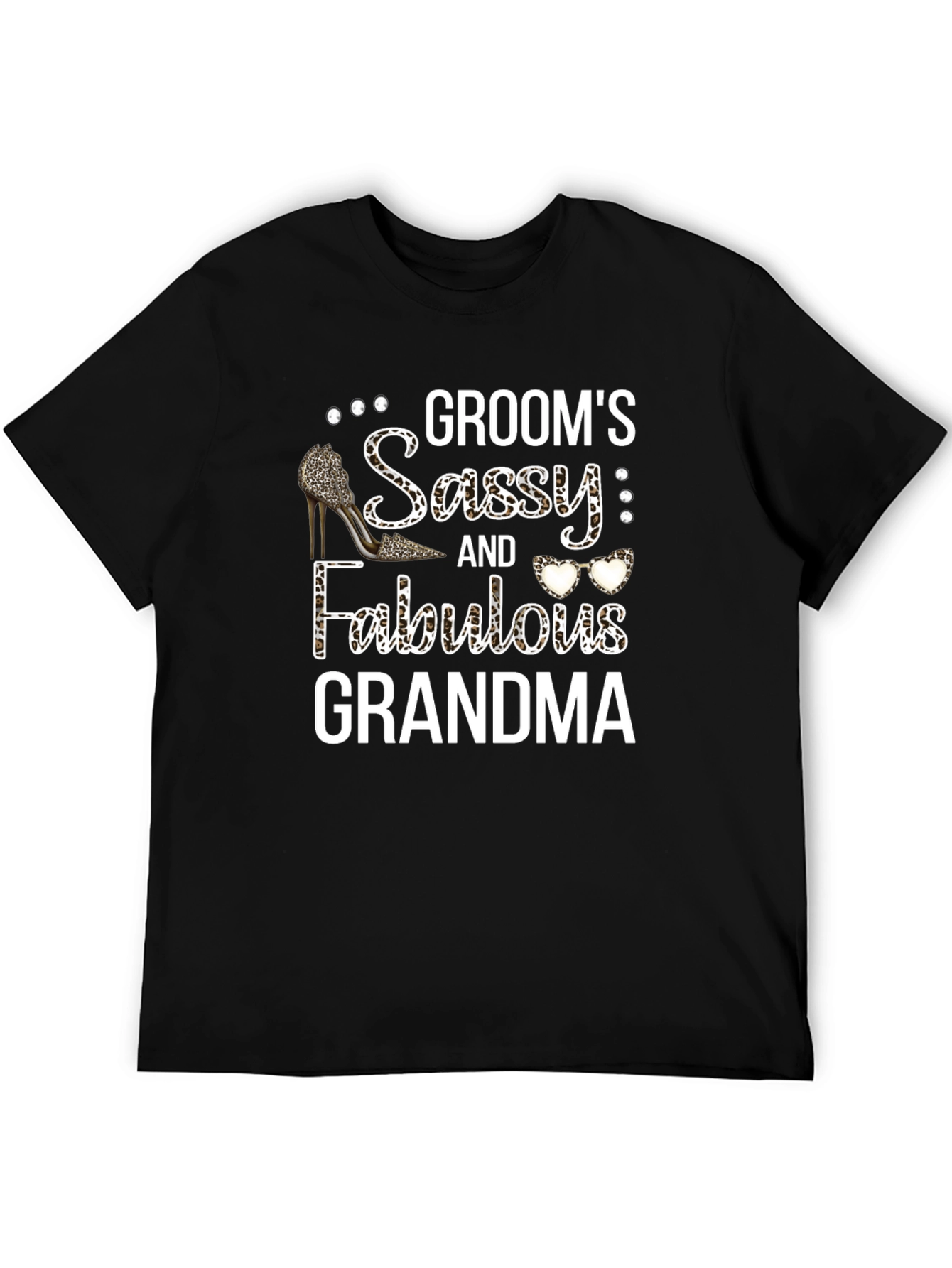 Grooms Sassy and Fabulous Grandma T-Shirt