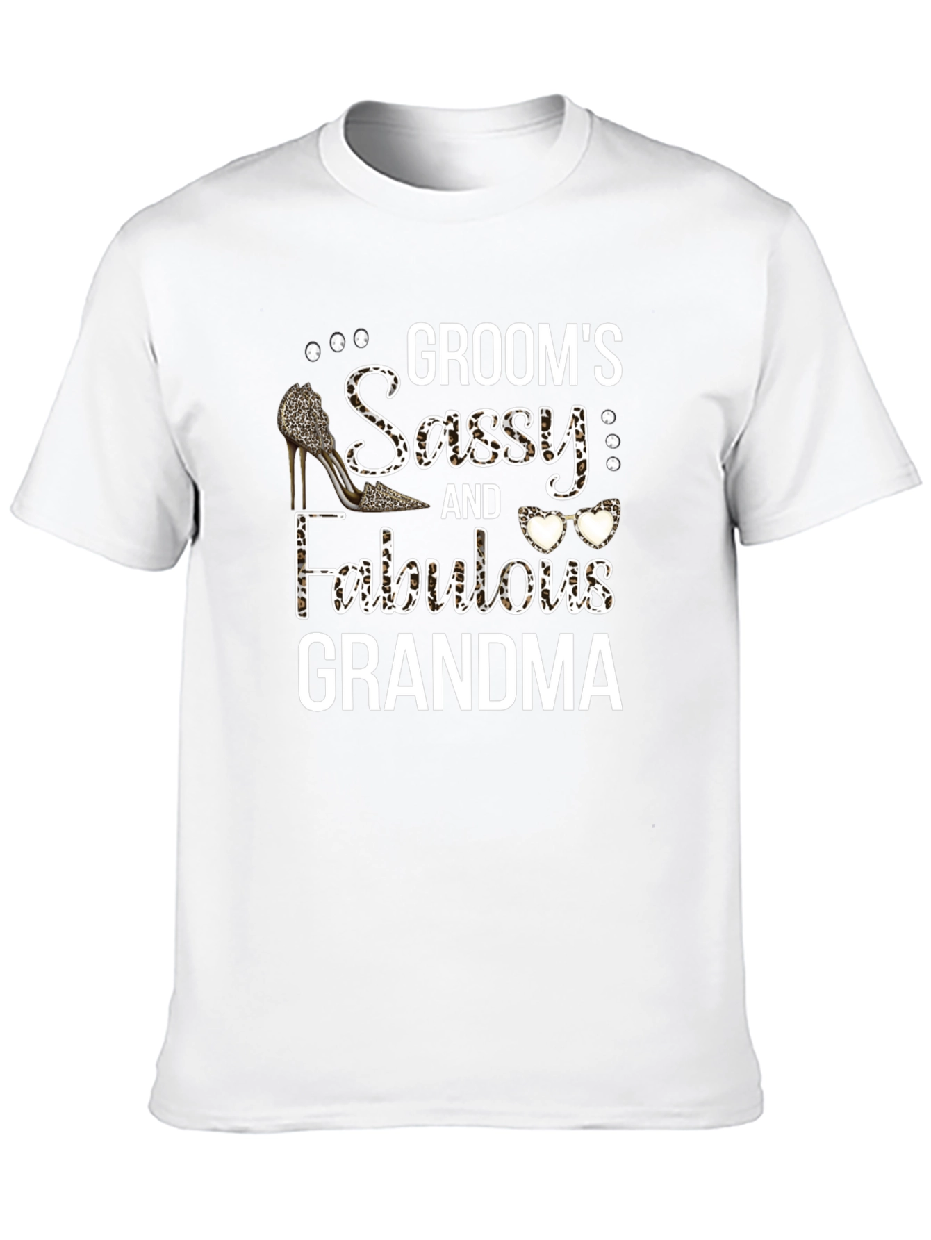 Grooms Sassy and Fabulous Grandma T-Shirt