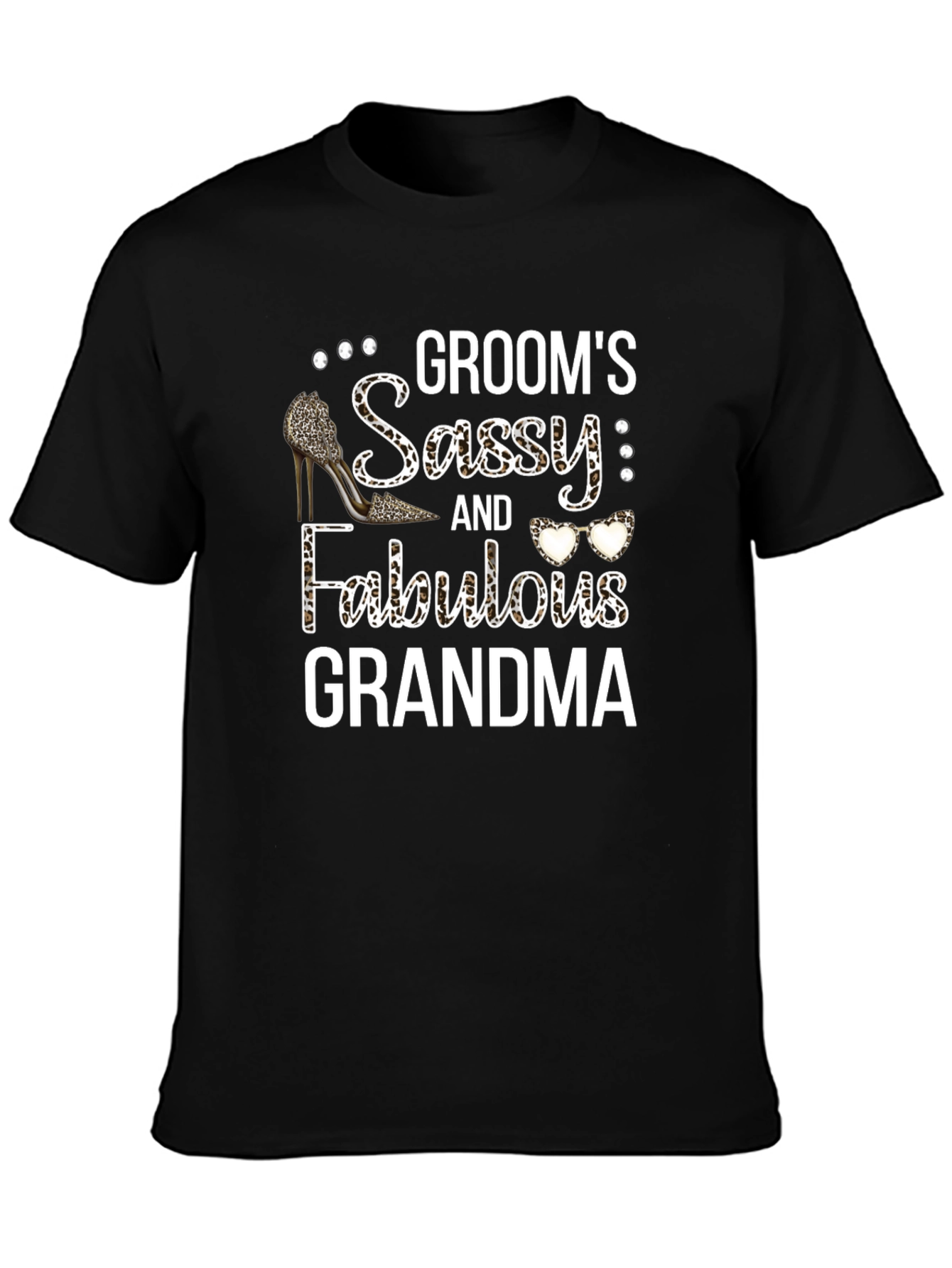 Grooms Sassy and Fabulous Grandma T-Shirt