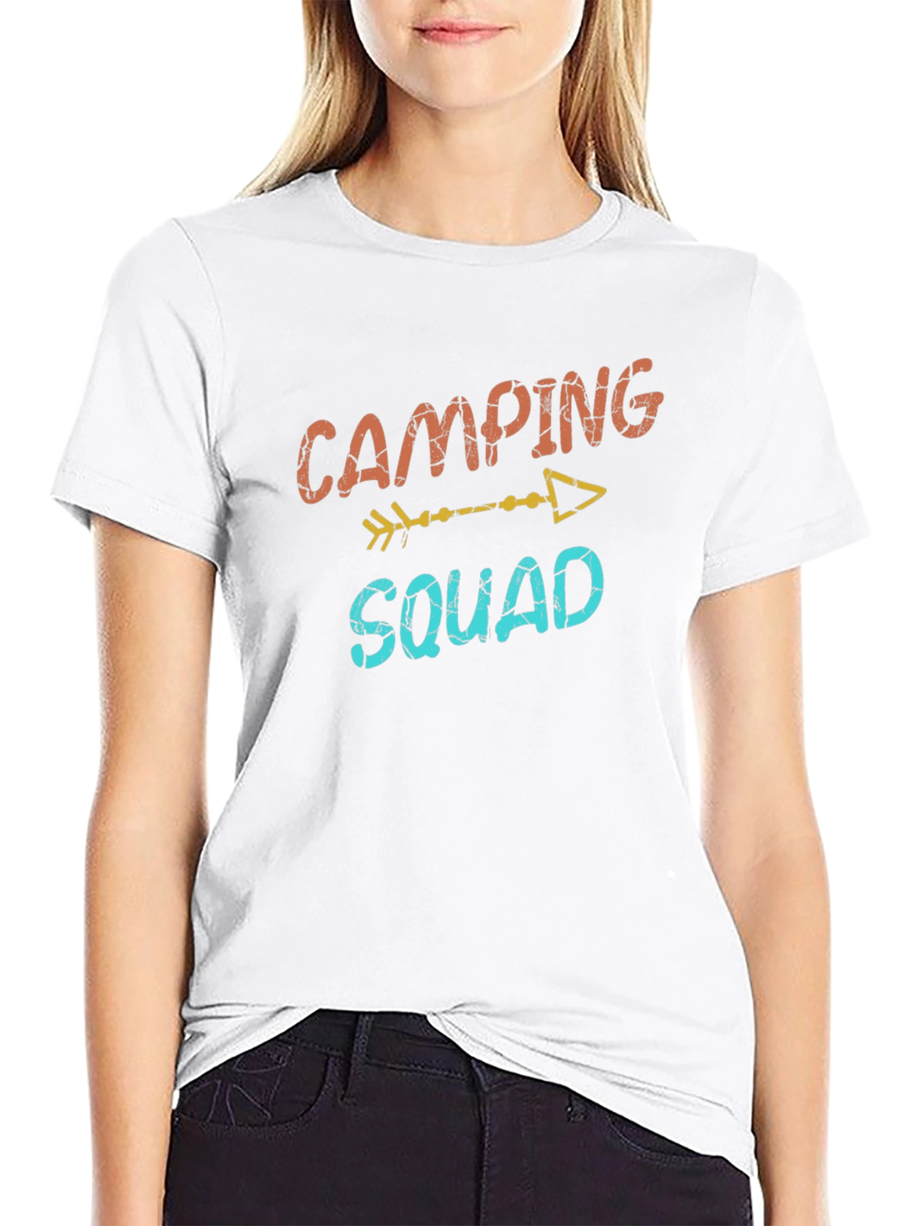 Camping Squad Graphic T-Shirt