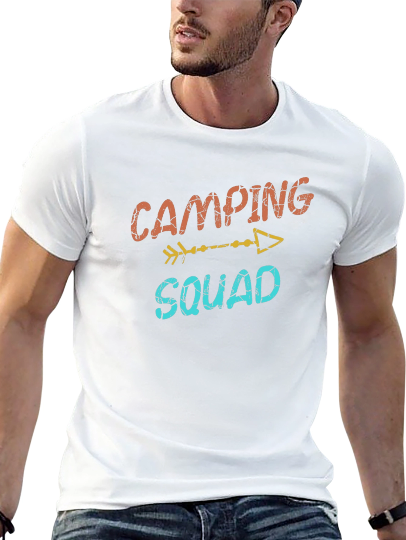Camping Squad Graphic T-Shirt