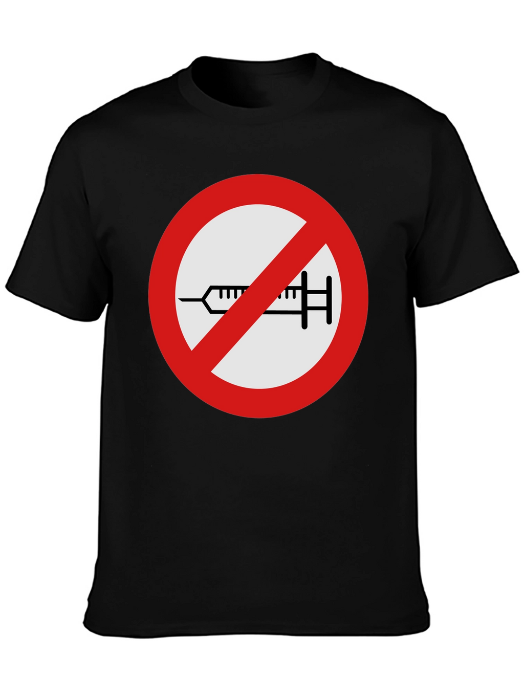 Anti-Vaccine Black T-Shirt