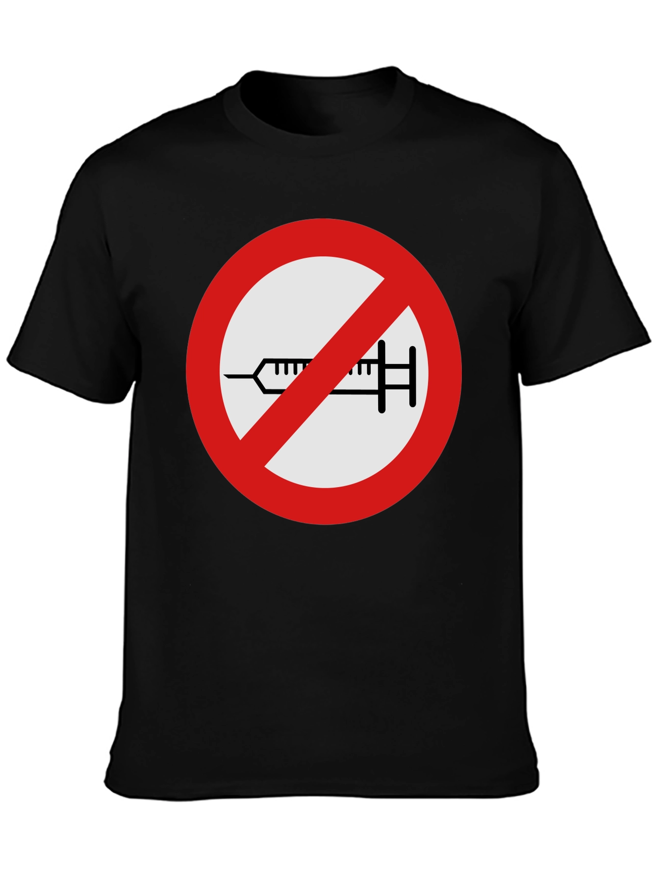 Anti-Vaccine Black T-Shirt
