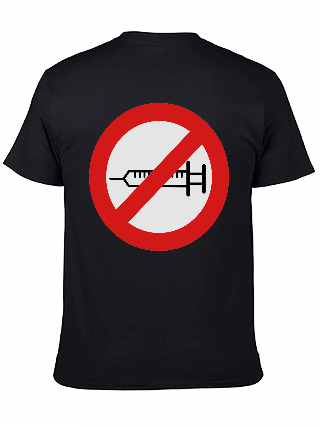 Anti-Vaccine Black T-Shirt