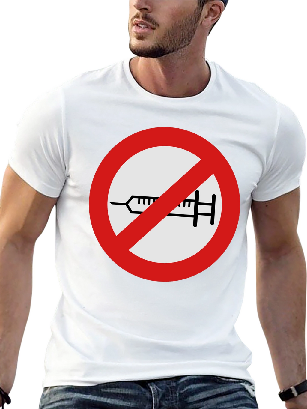 Anti-Vaccine Black T-Shirt