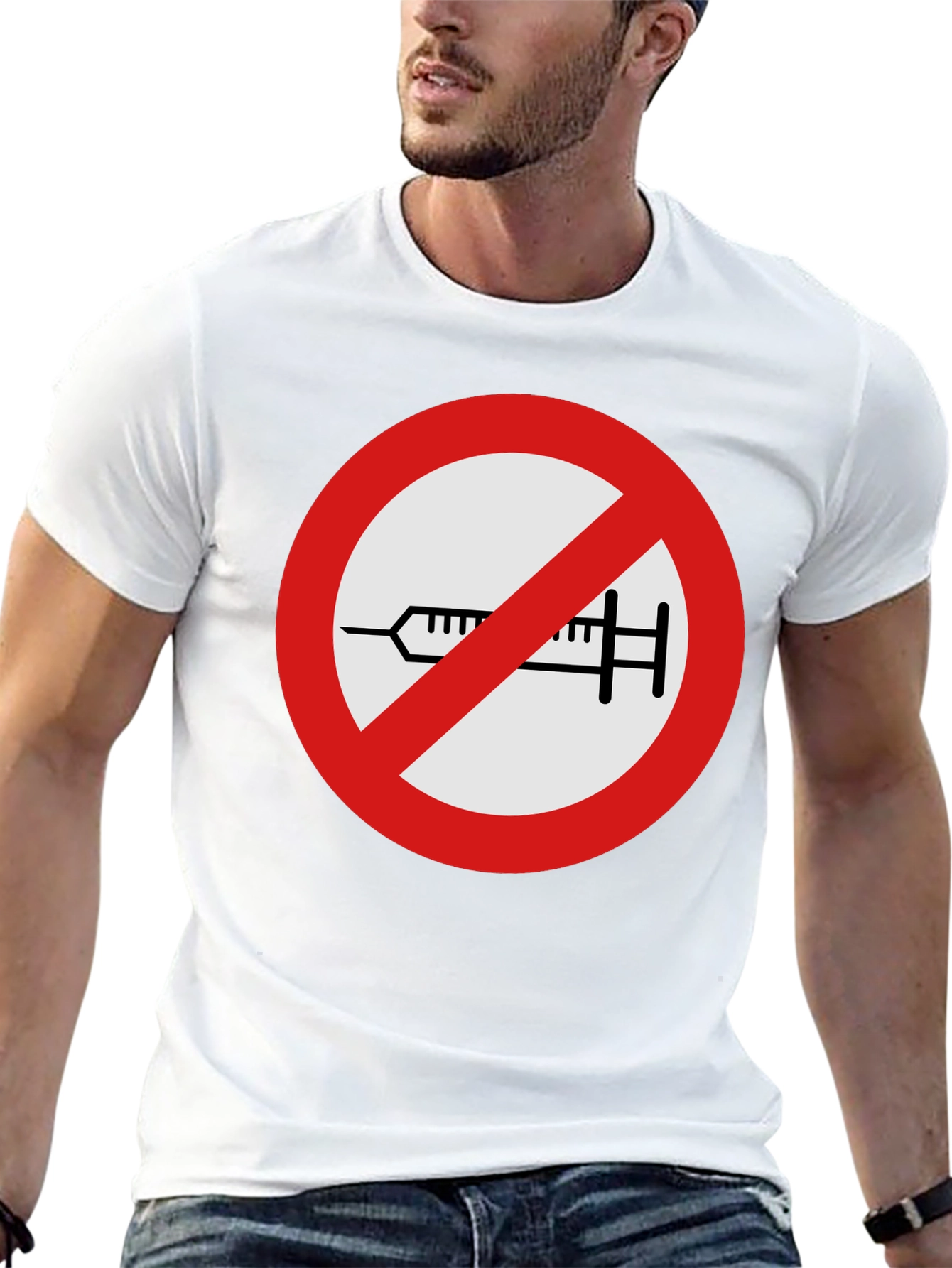 Anti-Vaccine Black T-Shirt