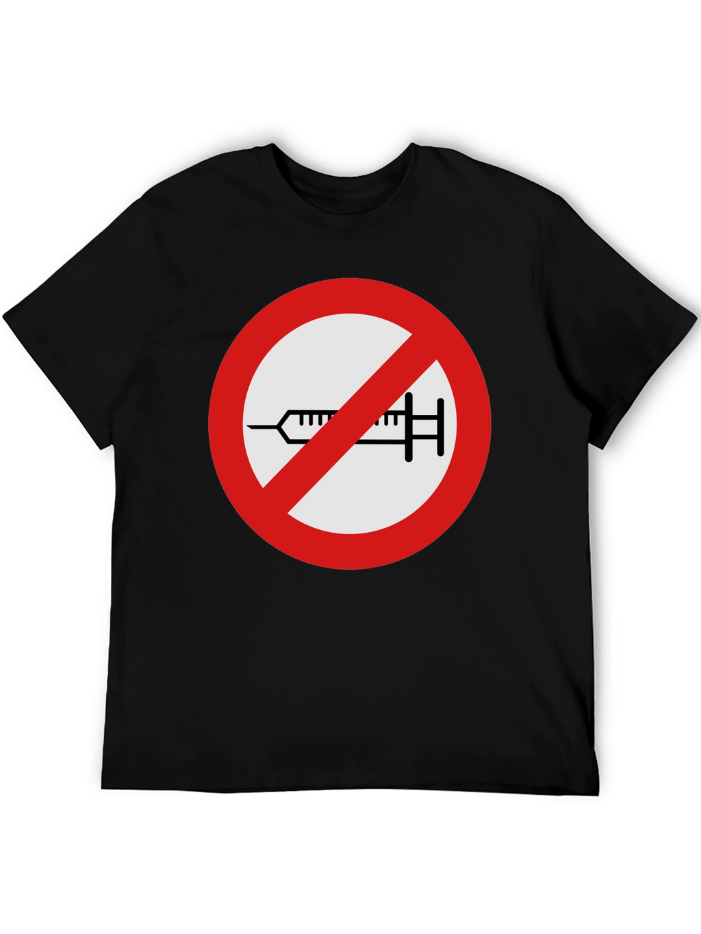 Anti-Vaccine Black T-Shirt