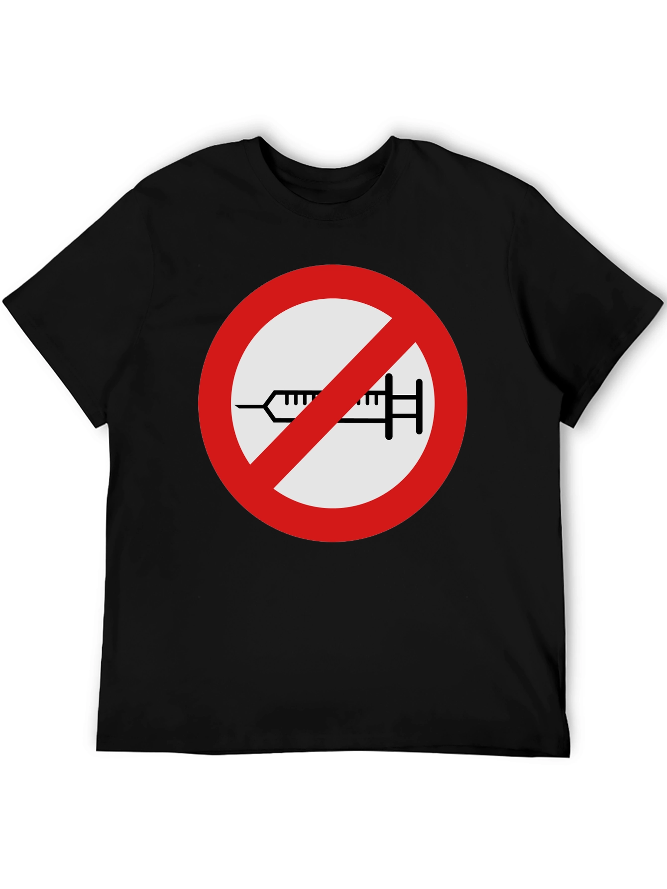 Anti-Vaccine Black T-Shirt