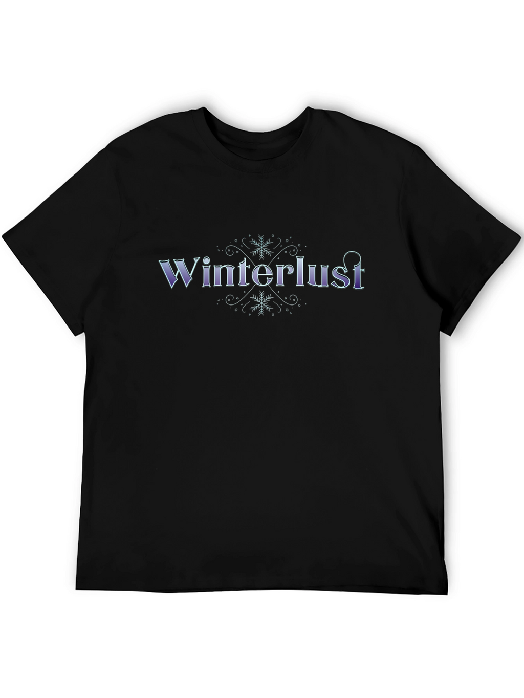 Winterlust Black Graphic Tee