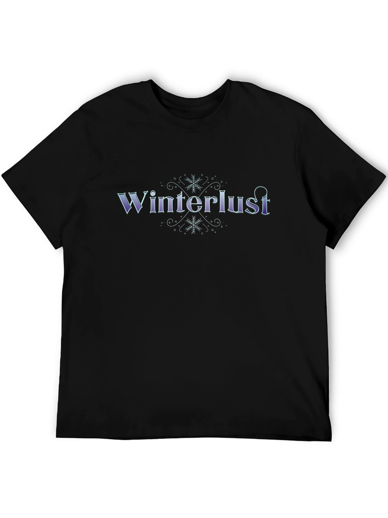 Winterlust Black Graphic Tee
