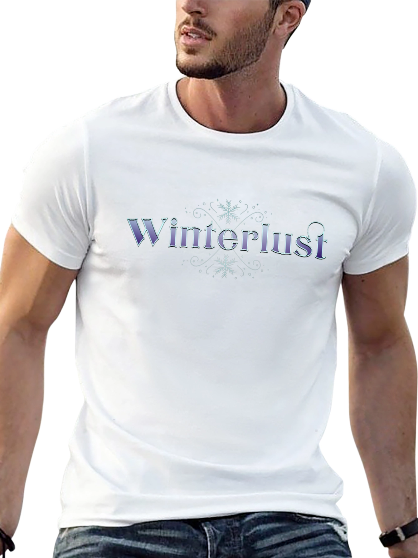 Winterlust Black Graphic Tee