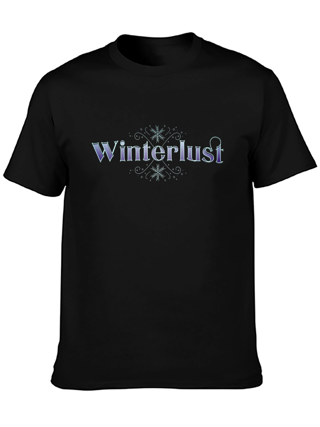 Winterlust Black Graphic Tee