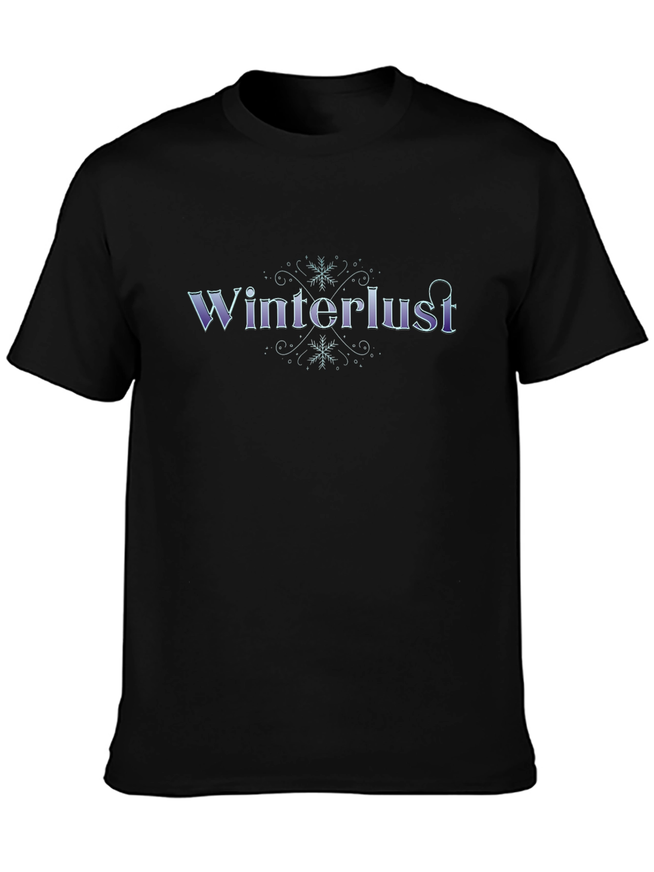 Winterlust Black Graphic Tee