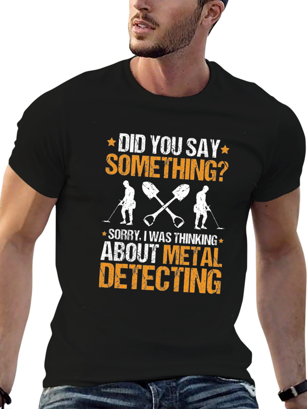 Metal Detecting T-Shirt: Funny Detectorist Tee
