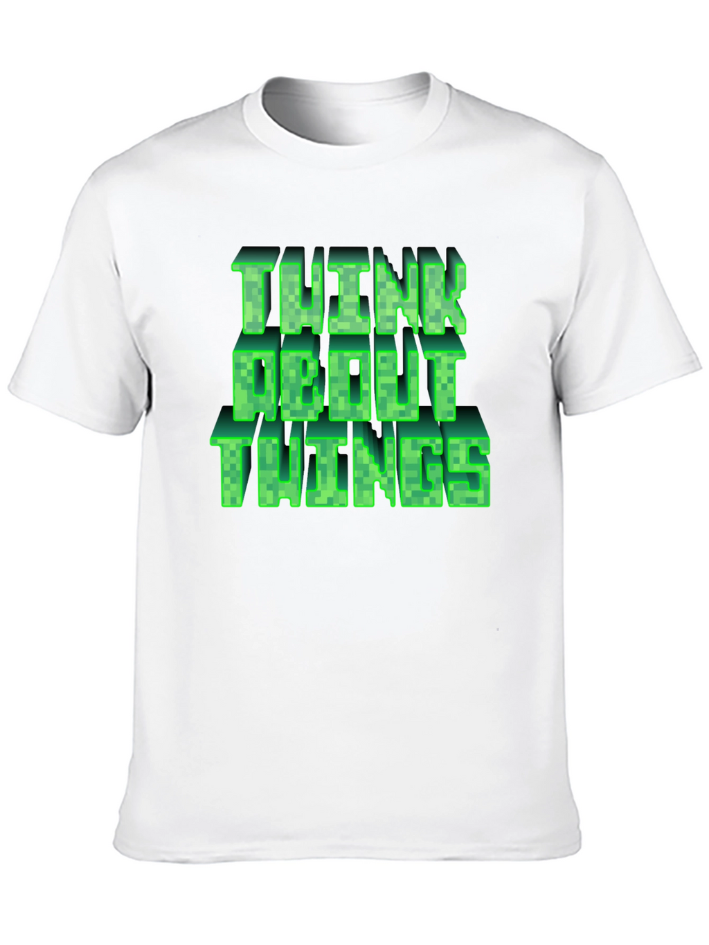 Think About Things Graphic Tee - Gamer Style Shirt