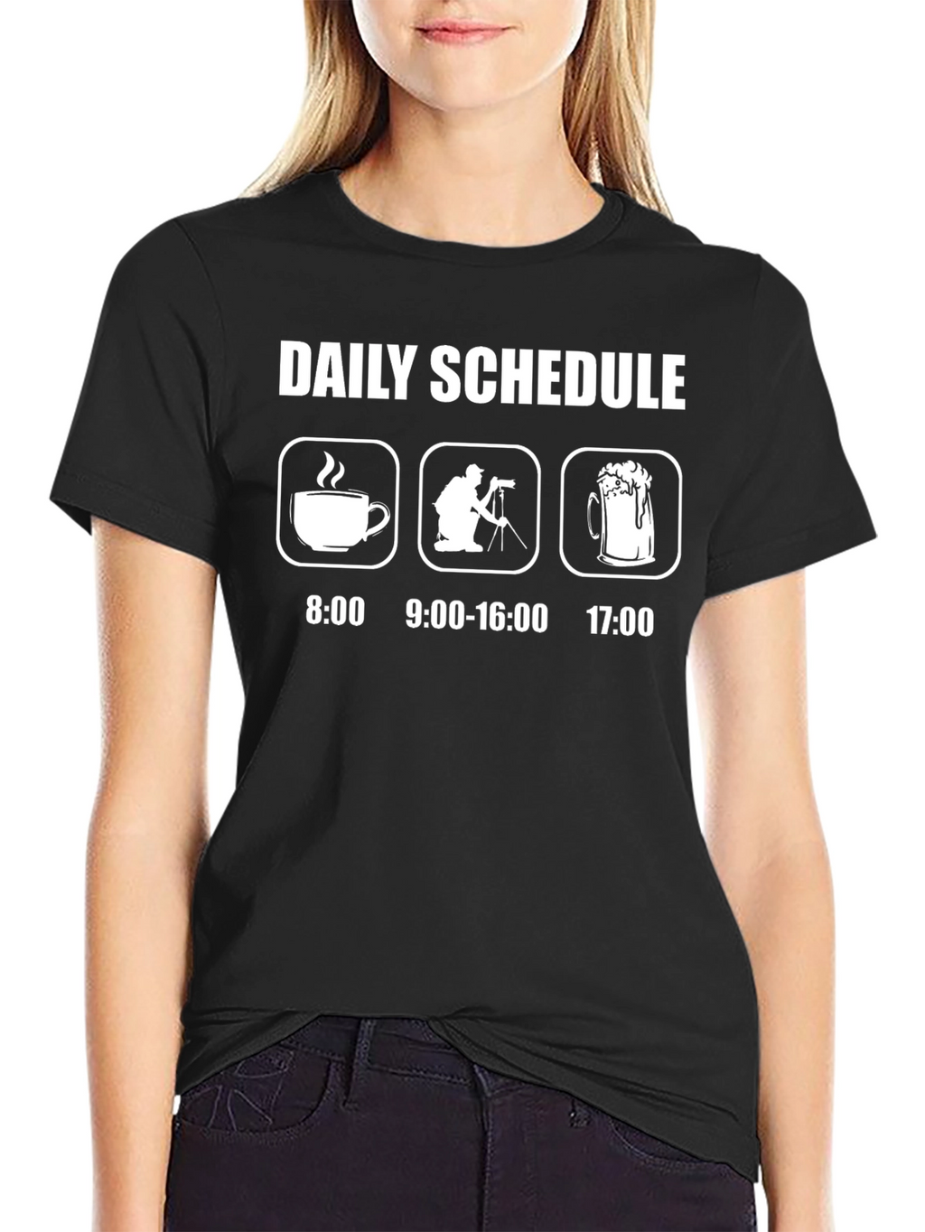 Photographers Daily Schedule T-Shirt