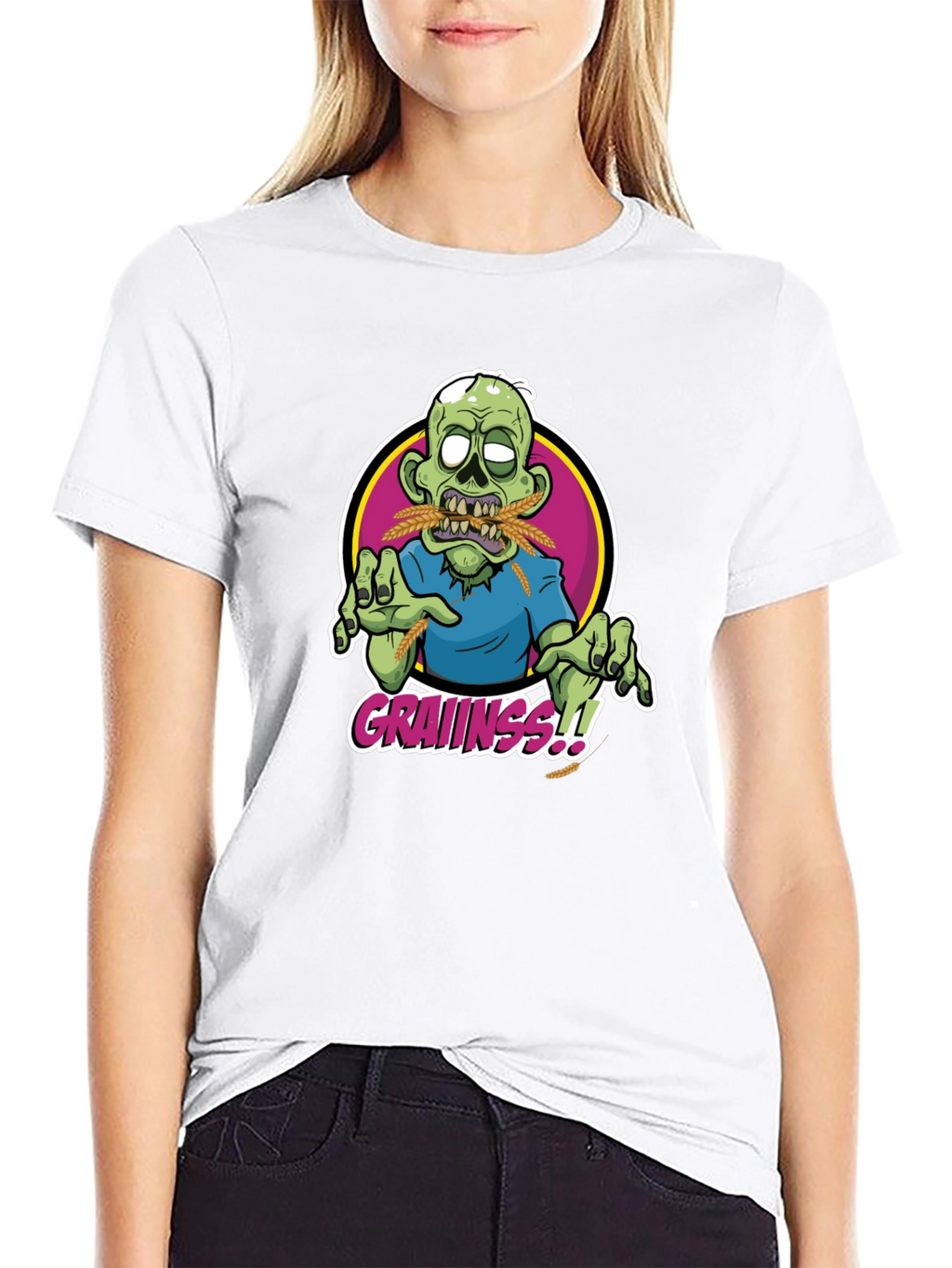 Zombie Grainss!! Graphic T-Shirt